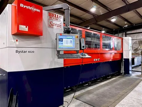 BYSTRONIC ByStar Fiber large-format laser cutting system reference
